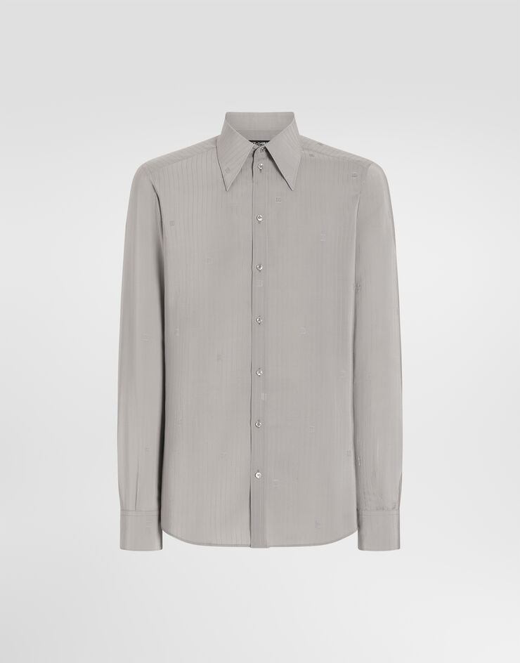 Dolce & Gabbana Gold silk shirt Dolce & Gabbana Gold silk shirt Grey G5NP9TGK578
