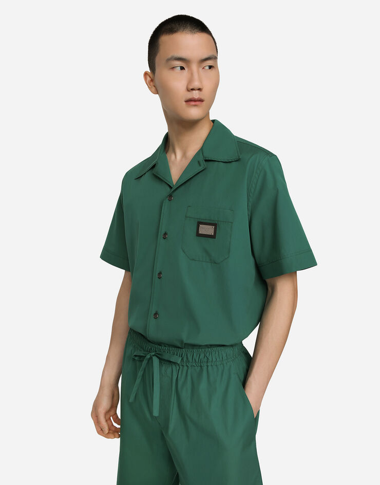 Dolce & Gabbana Hawaii 标牌棉质衬衫 多色 G5JH9TGF855