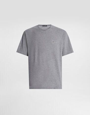 Dolce & Gabbana Cotton T-shirt with tag Black G8SR8TG7O8E