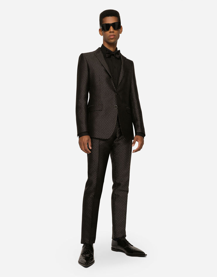 Dolce & Gabbana Lurex jacquard Martini-fit suit Multicolor GK0RMTFJML7