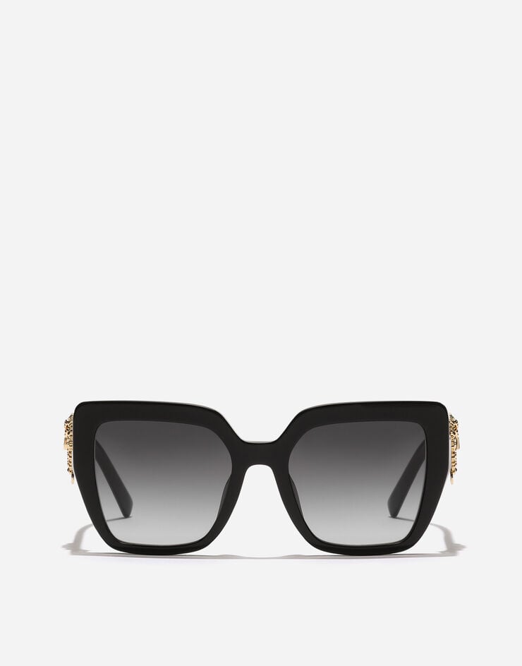 Dolce & Gabbana Lunettes de soleil Devotion Dolce & Gabbana Lunettes de soleil Devotion Noir VG4538VP187