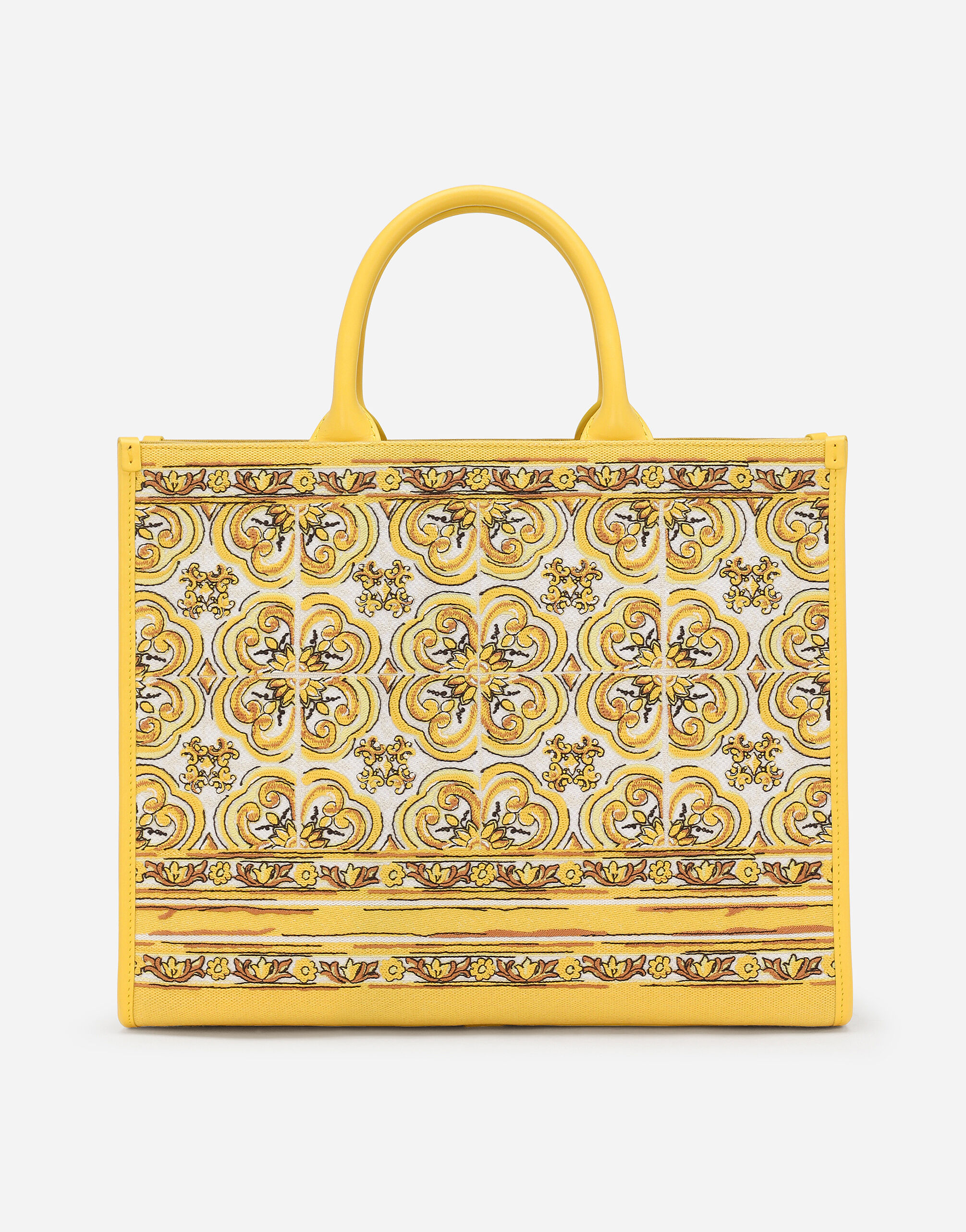Medium DG Daily shopper in Yellow for Women | Dolce&Gabbana® US