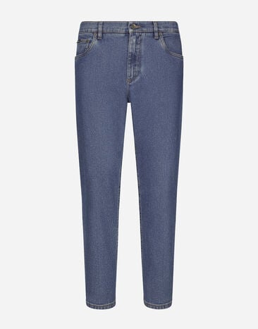 Dolce & Gabbana Свободные эластичные джинсы синего цвета разноцветный G5LI1DG8KP6