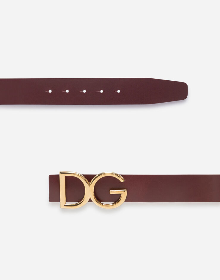 Dolce & Gabbana Leather belt with DG logo 多色 BC4246AC493
