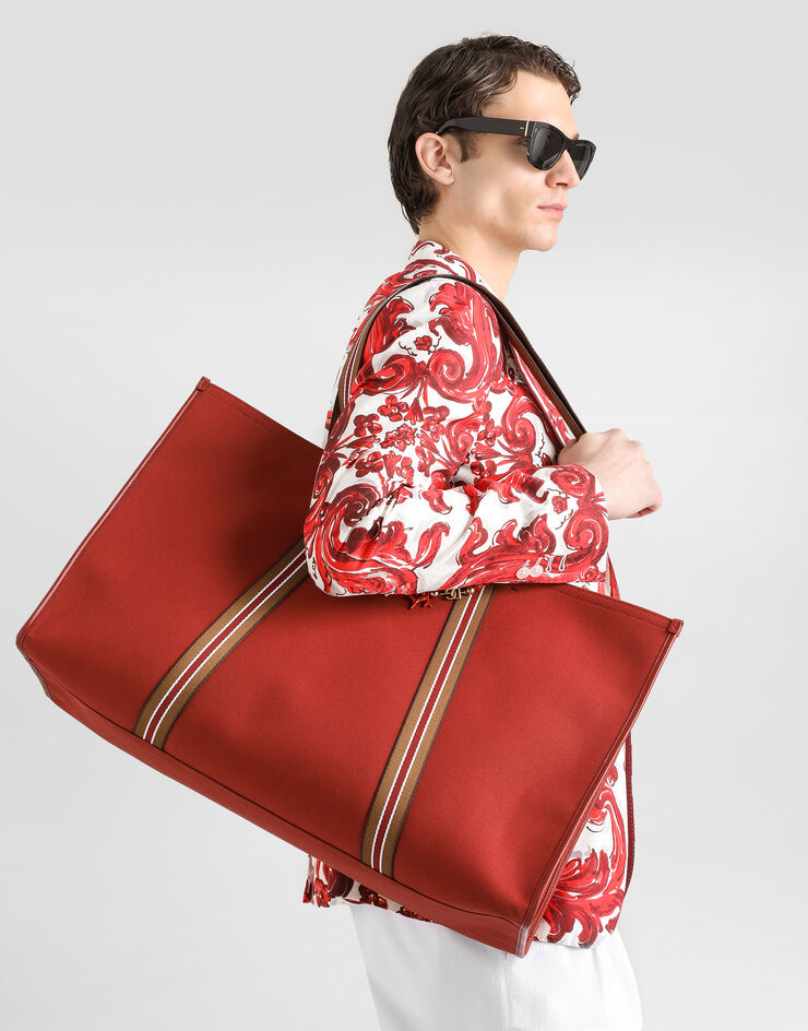 Dolce & Gabbana Canvas essenza shopping bag Dolce & Gabbana Canvas essenza shopping bag Multicolor BM2711A0884