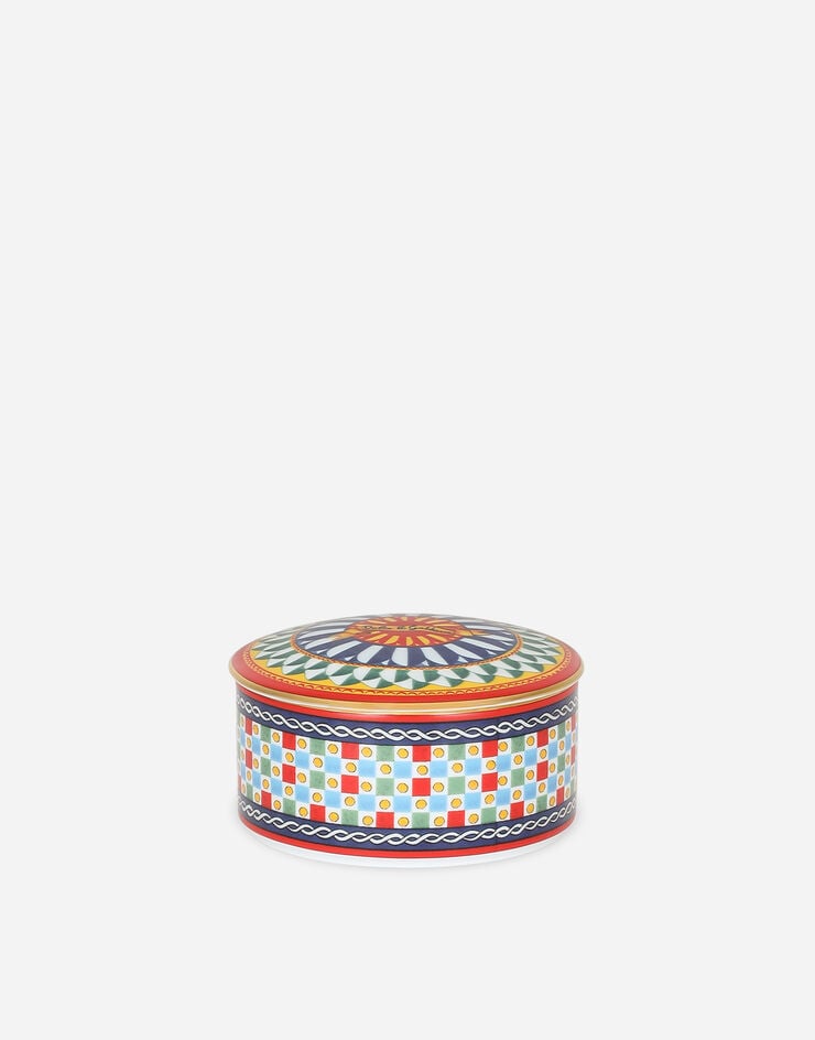 Dolce & Gabbana Decorated Porcelain Box Dolce & Gabbana Decorated Porcelain Box Multicolor TCC200TCAMS