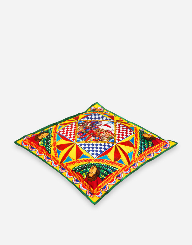 Dolce & Gabbana Средняя подушка из хлопкового дюшеса разноцветный TCE002TCA95