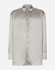 Dolce & Gabbana Oversize silk shirt Print G5IF1THI1QA