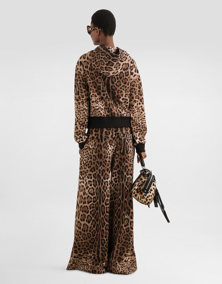 Dolce & Gabbana Leo-print jersey t-shirt Dolce & Gabbana Leo-print jersey t-shirt Print F8N08TFS78S