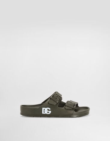 Dolce & Gabbana Slippers in eva Green DD0324A5103