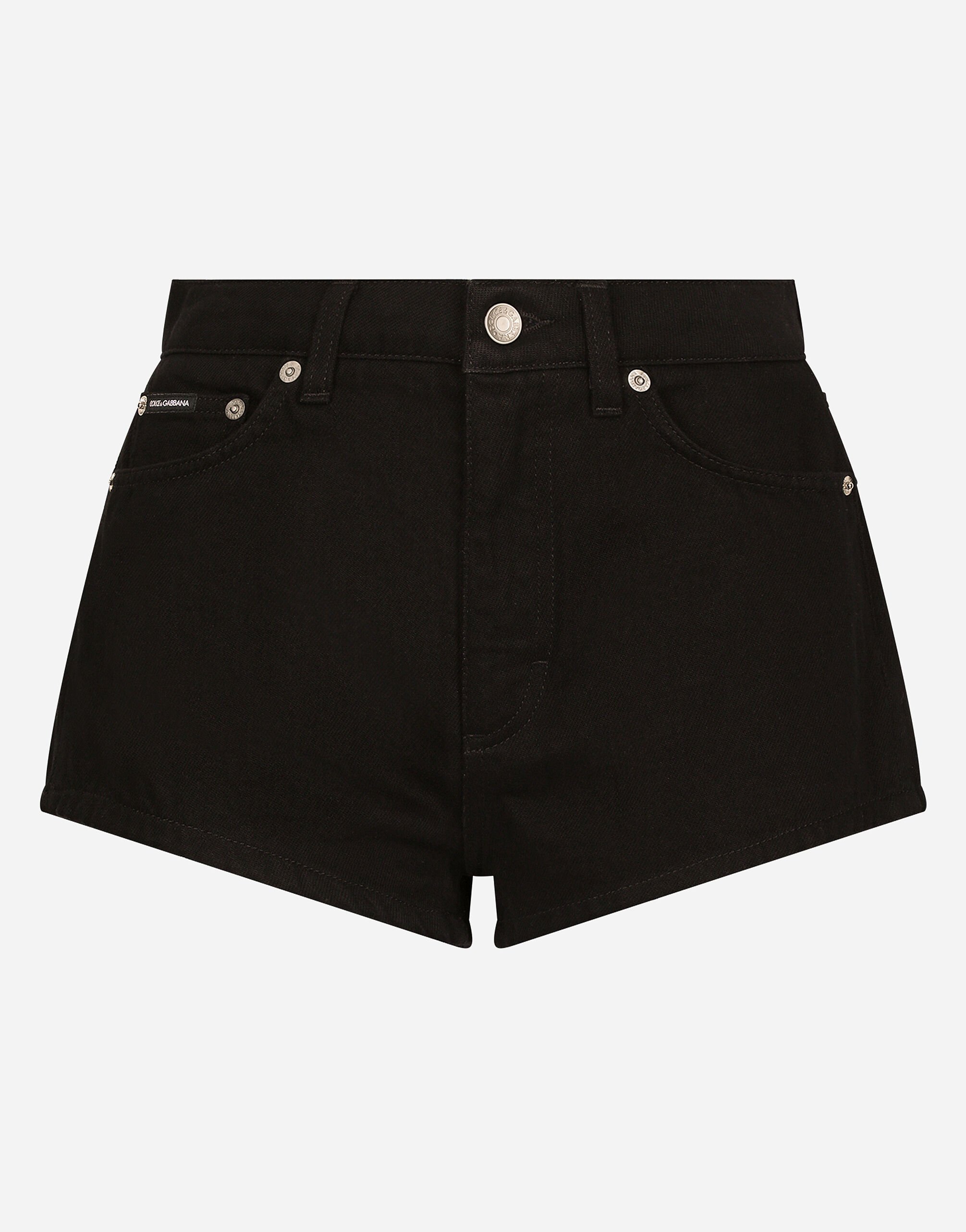 Dolce & Gabbana Denim shorts Black BB7603AW576