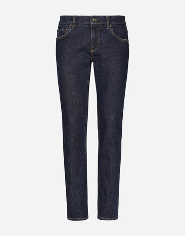 Dolce & Gabbana Washed skinny fit stretch denim jeans Blue GP04GDG8KJ1