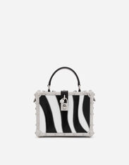 Dolce & Gabbana Patchwork zebra-design Dolce Box bag Pink BB7116A1471