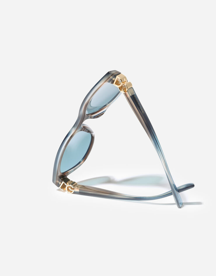 Dolce & Gabbana DG Hinge 太阳眼镜 Striped blue VG4533VP880