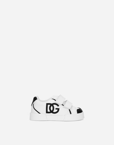 Dolce & Gabbana Calfskin Portofino sneakers Blue DL0085A4434