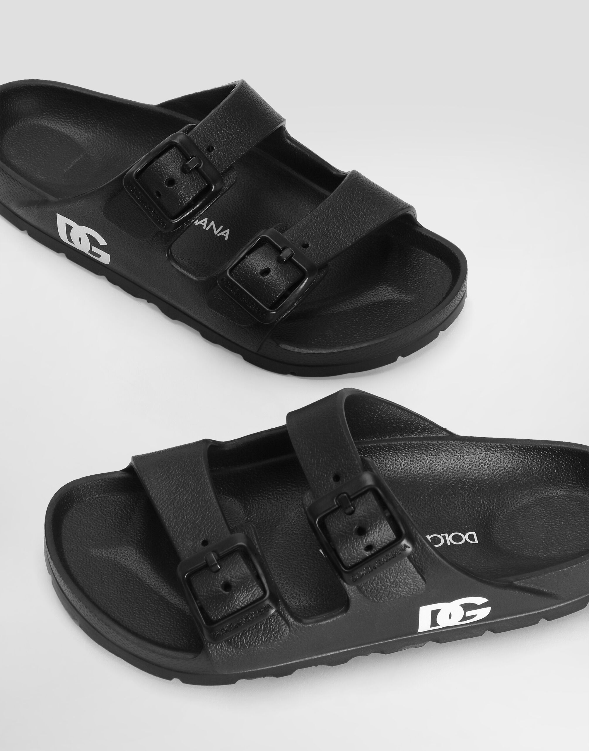Slippers in eva in Black for Men | Dolce&Gabbana® US