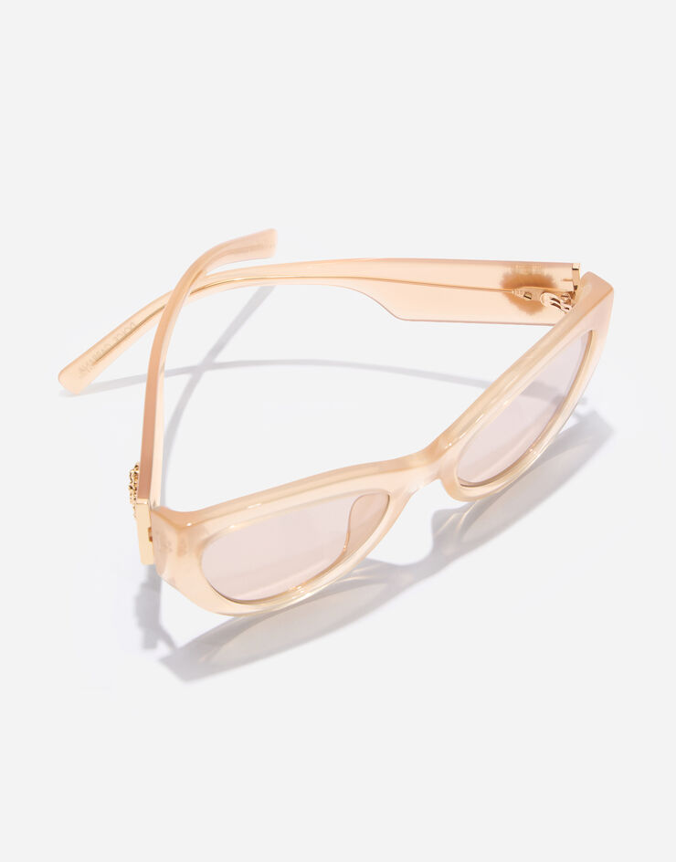 Dolce & Gabbana DG Devotion Sunglassess Opal beige VG4536VP993