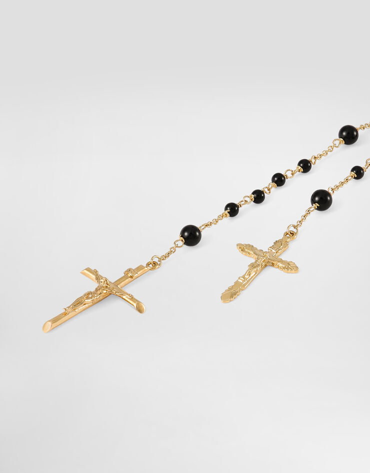Dolce & Gabbana Rosary-style multi-chain necklace Gold WNR4C4W1111
