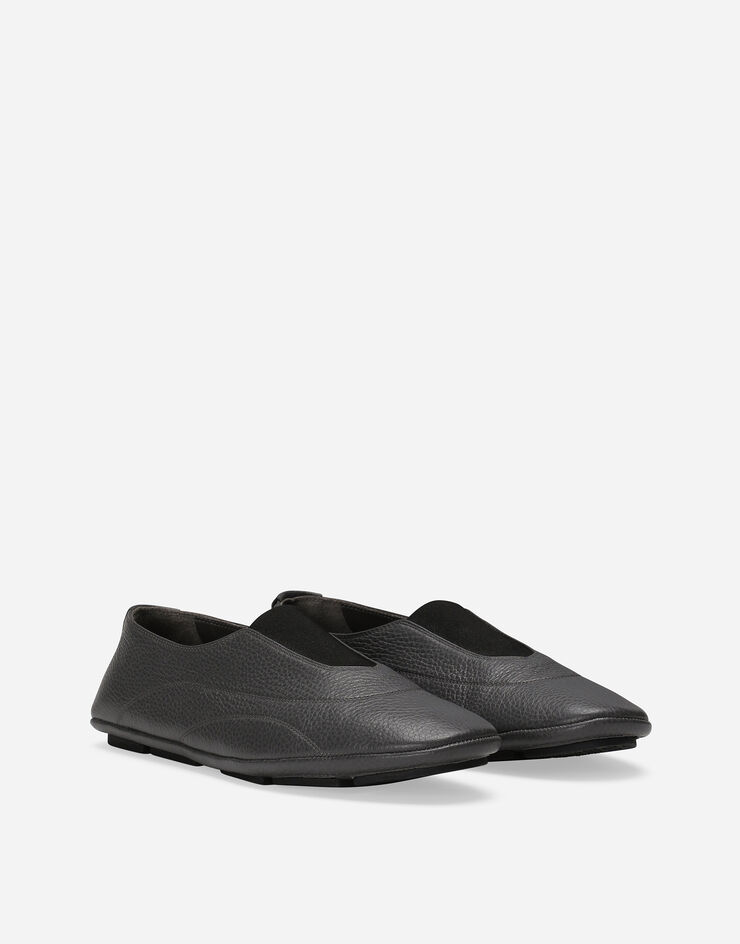 Dolce & Gabbana Deerskin slippers Grey A50608A8034