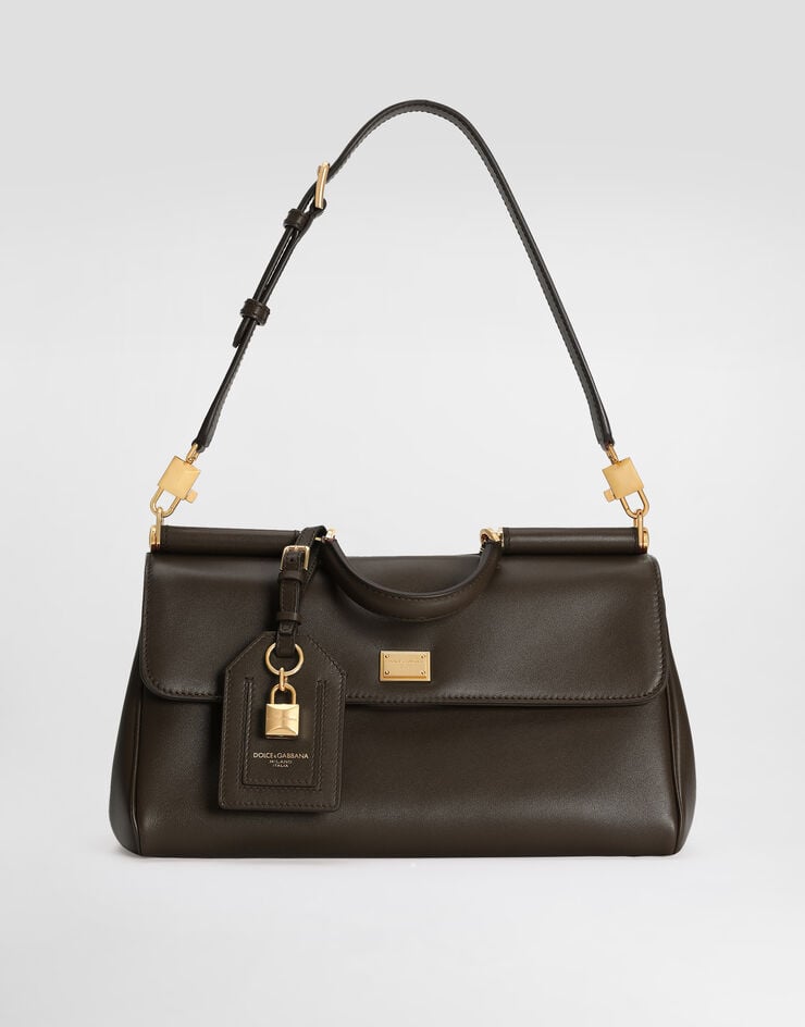 Dolce & Gabbana حقيبة يد ماي سيسيلي Brown BB7782B7321