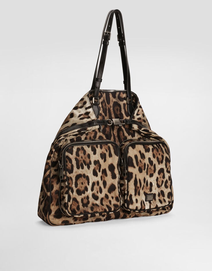 Dolce & Gabbana Leopard-print nylon bag Print BM2117AU410