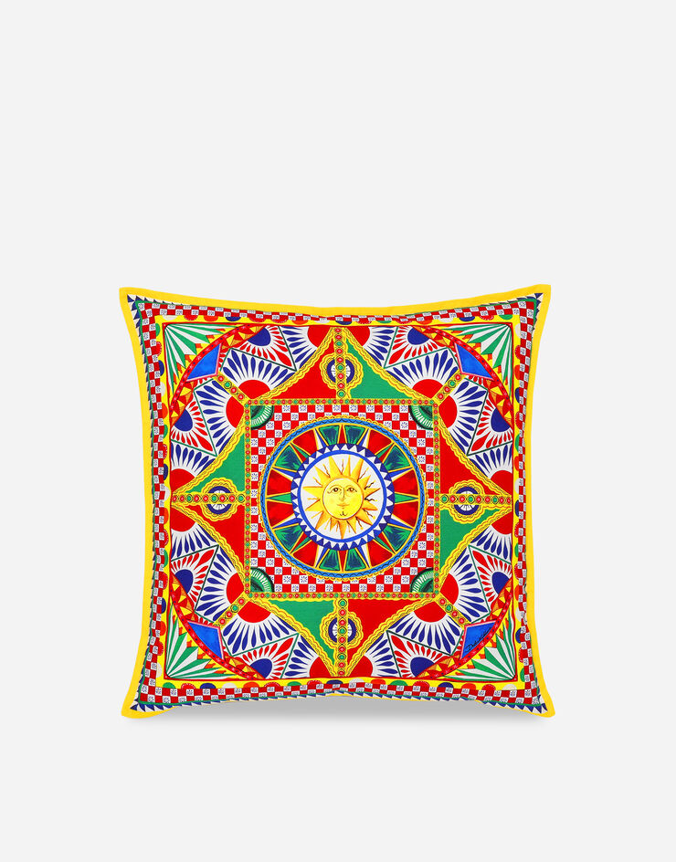 Dolce & Gabbana Canvas Cushion medium Multicolor TCE002TCA97