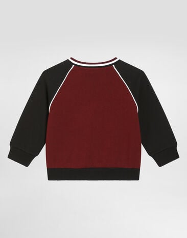 Dolce & Gabbana Sweatshirt with appliqués and embroidery Multicolor L1JWNIG7PUT