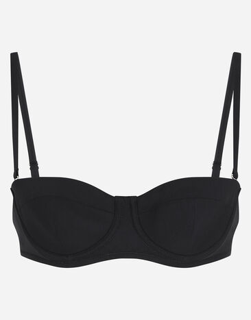 Dolce & Gabbana Balconette-Bikinitop SCHWARZ O1A16JFUGA2