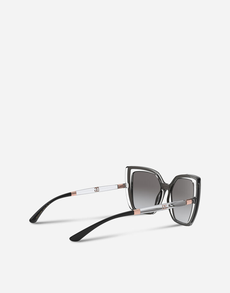 Dolce & Gabbana Line sunglasses SCHWARZ/KRISTALL VG6138VN56V