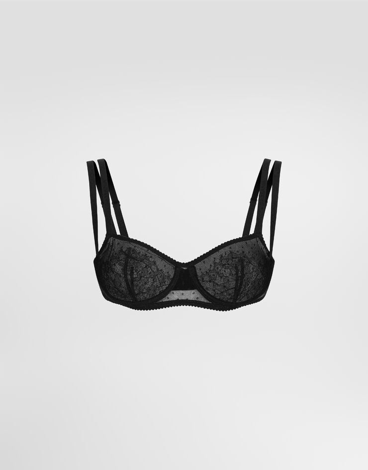 Dolce & Gabbana Lace balconette bra Dolce & Gabbana Lace balconette bra Black O1C59TONO73