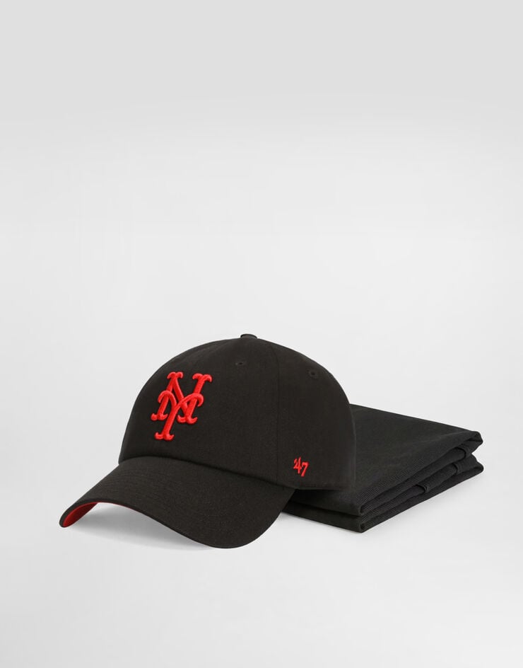 Dolce & Gabbana Dolce&Gabbana X ’47 Cagoule en drill New York Mets Dolce & Gabbana Dolce&Gabbana X ’47 Cagoule en drill New York Mets Black IH153MGI224