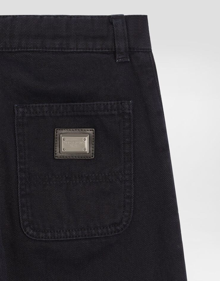 Dolce & Gabbana Canvas trousers Dolce & Gabbana Canvas trousers Multicolor L44P24LY112