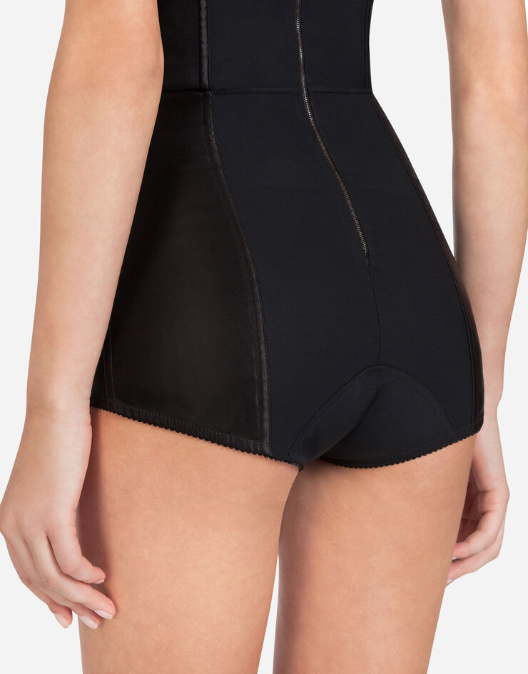 Dolce & Gabbana Body in elastico corsetteria Nero F7ZB9TGDC48