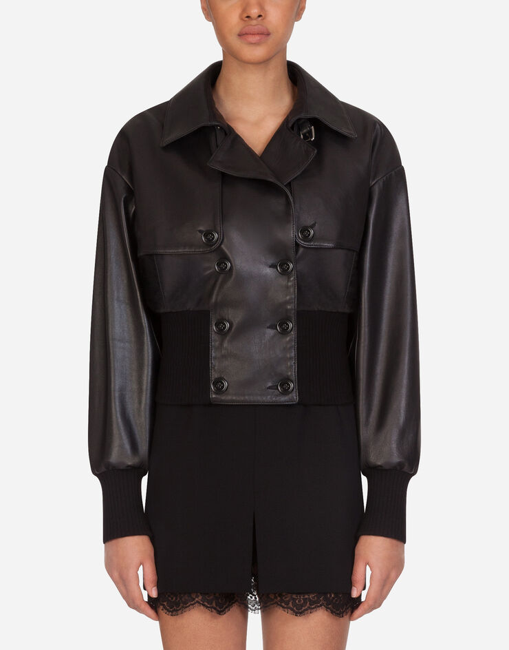 Dolce & Gabbana Leather jacket 黑 F9H64LHULD8