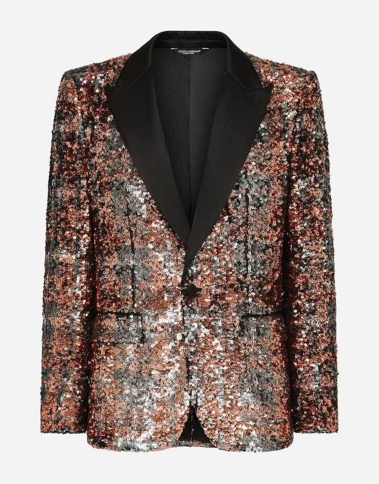 Dolce & Gabbana Sequined Sicilia-fit jacket Multicolor G2SM5THLMZP
