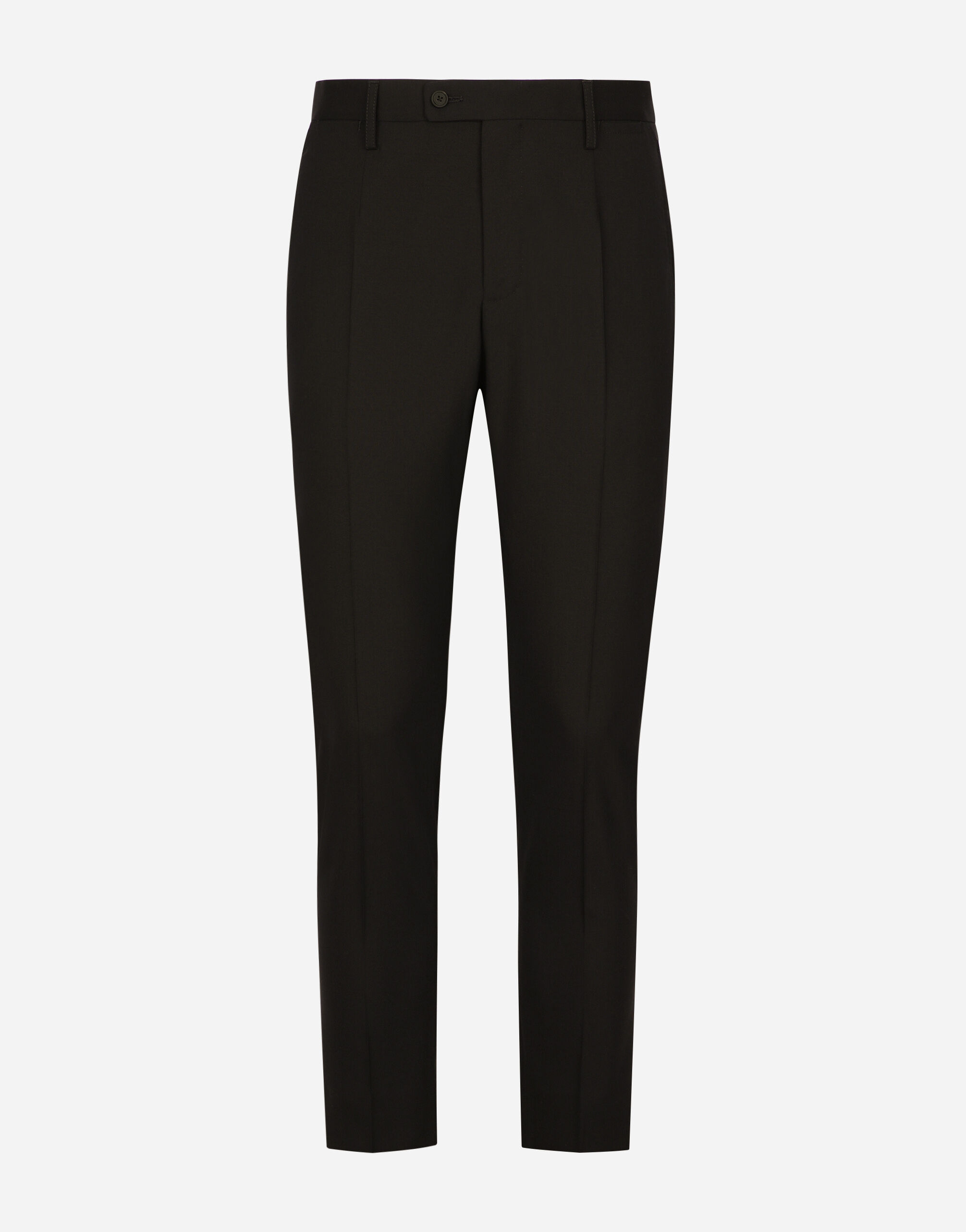 Dolce & Gabbana Cashmere and silk pants Black G4HXATG7ZXD