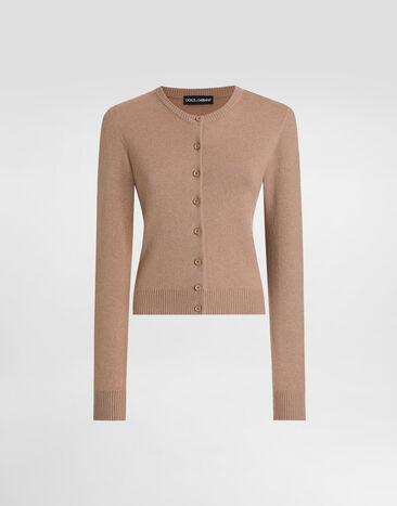 Dolce & Gabbana Cárdigan de cachemira Marrón FXVA3ZJDVC2