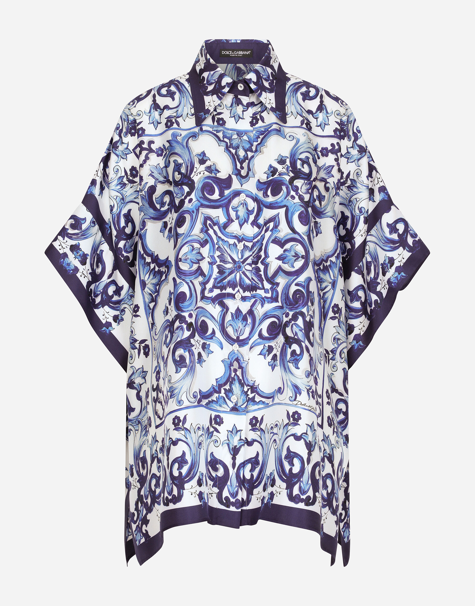 Dolce and store gabbana majolica print