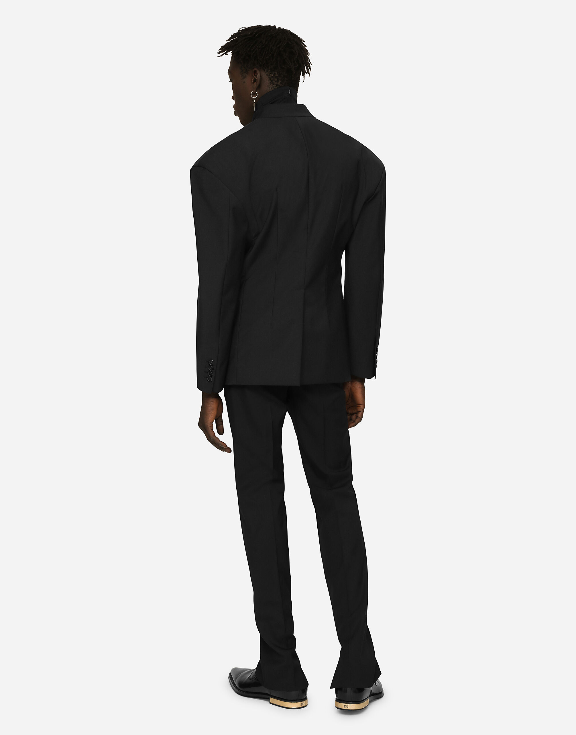Wool jogging pants in Grey for Men | Dolce&Gabbana® US