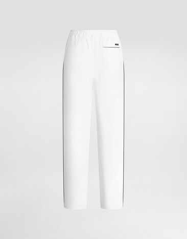 Dolce & Gabbana Structured fabric vanity trousers White GVRMATFU5YX