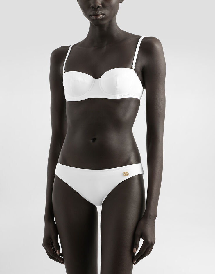 Dolce & Gabbana Balconette bikini top White O1A16JFUGA2
