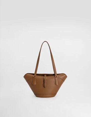 Dolce & Gabbana Capri coffa bag in calfskin Brown BB7815AK274