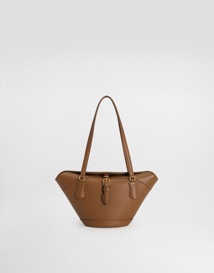Dolce & Gabbana Capri coffa bag in calfskin Brown BB7815AK274