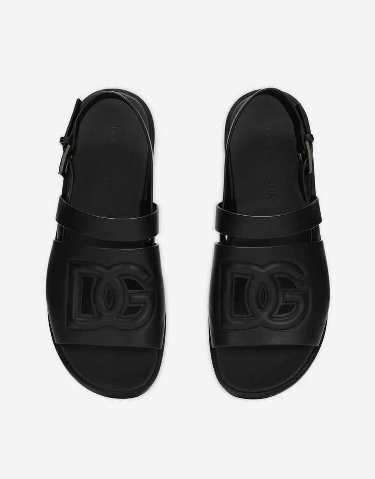Dolce & Gabbana 小牛皮凉鞋 黑 A80433AO602