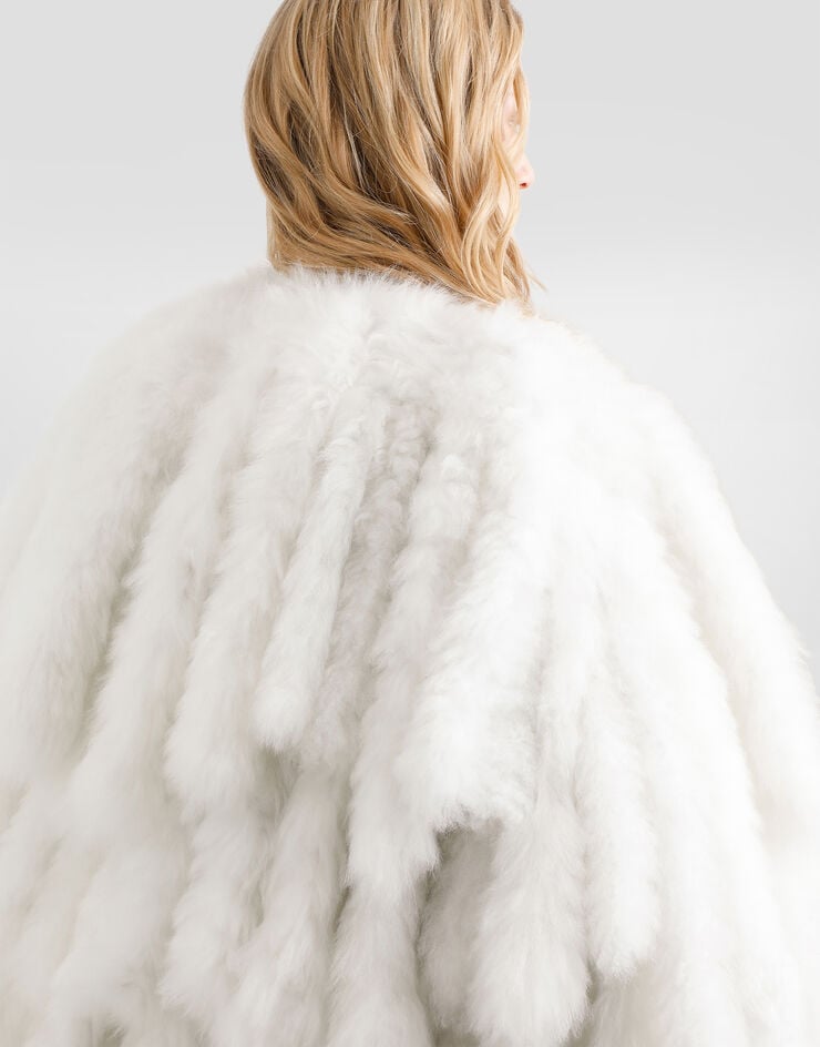 Dolce & Gabbana Alpaca coat Dolce & Gabbana Alpaca coat White F0W8QFFUPZH