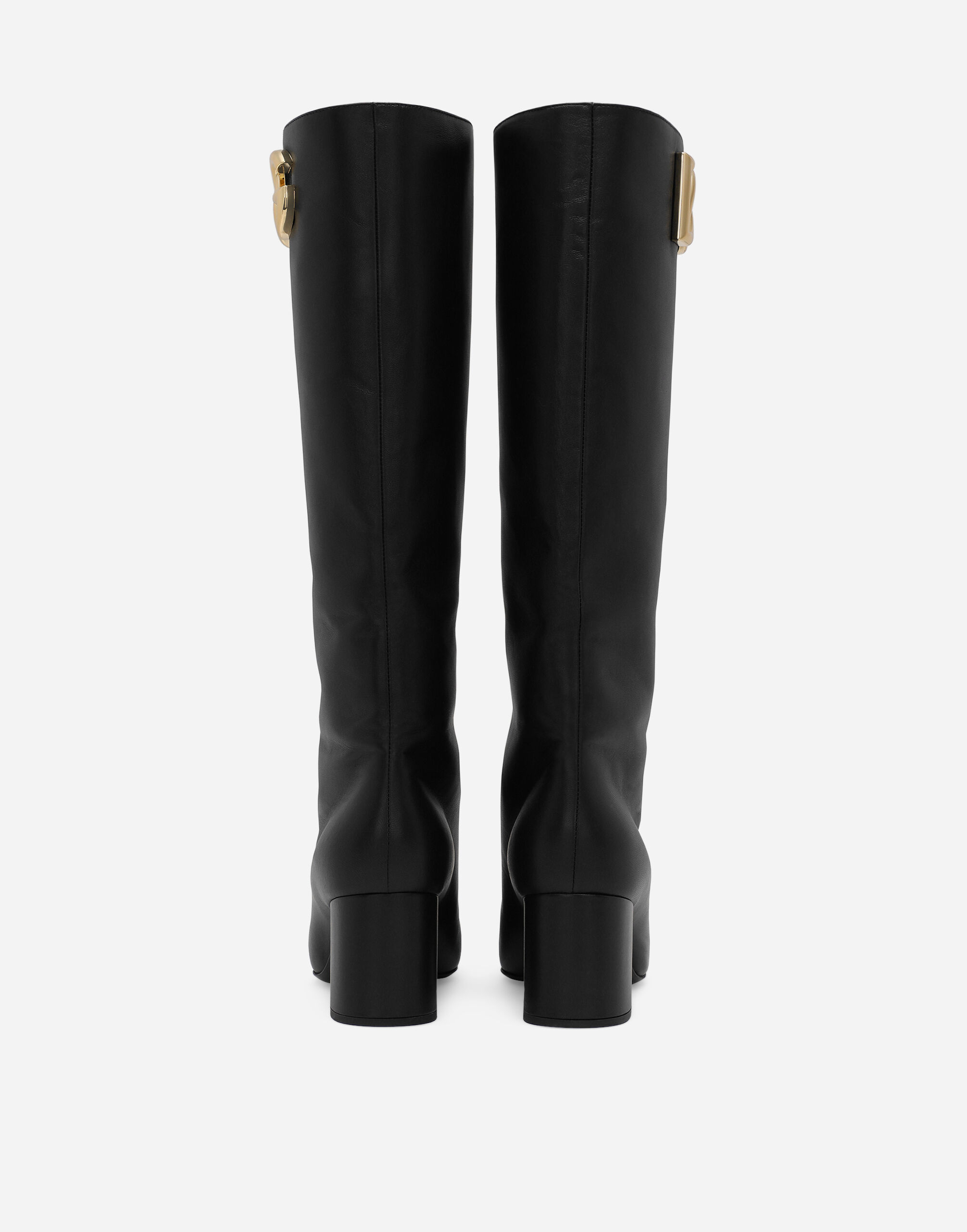 ブラックのウィメンズ Nappa leather boots | Dolce&Gabbana®