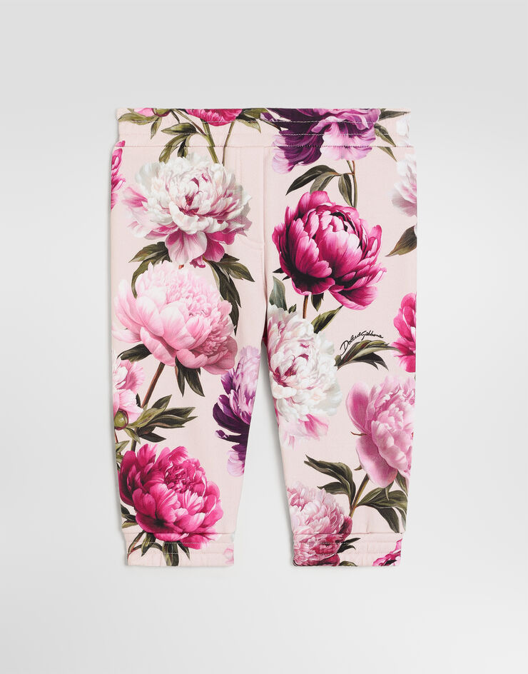 Dolce & Gabbana Peony-print fleece trousers Dolce & Gabbana Peony-print fleece trousers Multicolor L2JPIOG7QWQ