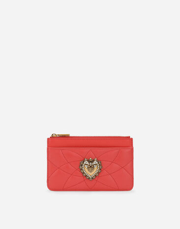 Dolce & Gabbana Tarjetero Devotion mediano Naranja BI1261AV967