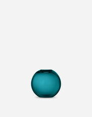 Dolce & Gabbana Small Vase in Transparent Murano Glass Multicolor TC0014TCA32