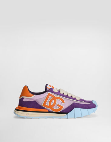 Dolce & Gabbana DG Athletic fabric sneakers Purple CK2384A6D25